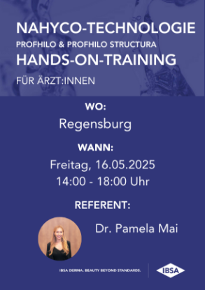 Bild von 16.05.2025  »  Regensburg /  Die Innovation der NAHYCO Technologie – Regenerative Ästhetik mit Profhilo Structura