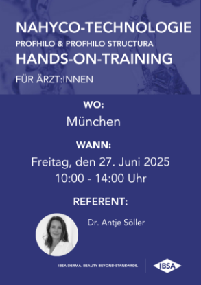 Bild von 27.06.2025  » München/  Die Innovation der NAHYCO Technologie – Regenerative Ästhetik mit Profhilo Structura