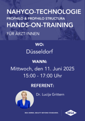 Bild von 11.06.2025  »  Düsseldorf / Die Innovation der NAHYCO Technologie – Regenerative Ästhetik mit Profhilo Structura