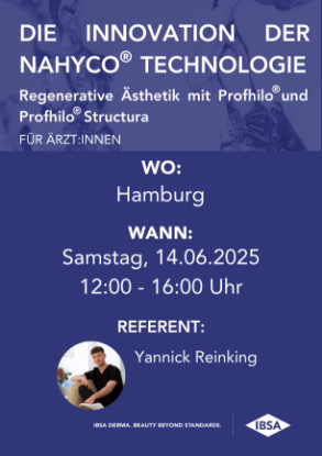Bild von 14.06.2025  »  Hamburg  / Die Innovation der NAHYCO Technologie – Regenerative Ästhetik mit Profhilo Structura