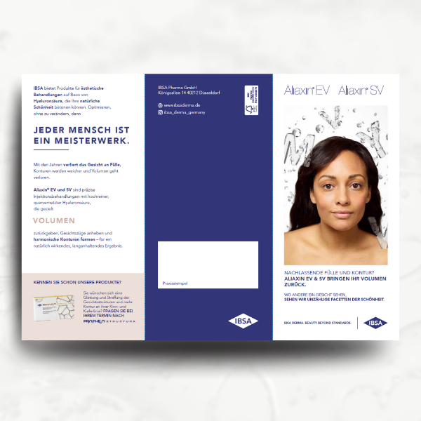 Bild von Patientenflyer Aliaxin® „Volume“  10 stk
